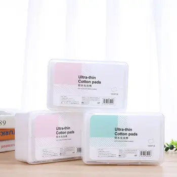 

1000pcs Cotton Pads Wet And Dry Dual-Use Clean Cosmetic Comfortable Makeup Remover Pad Random Color