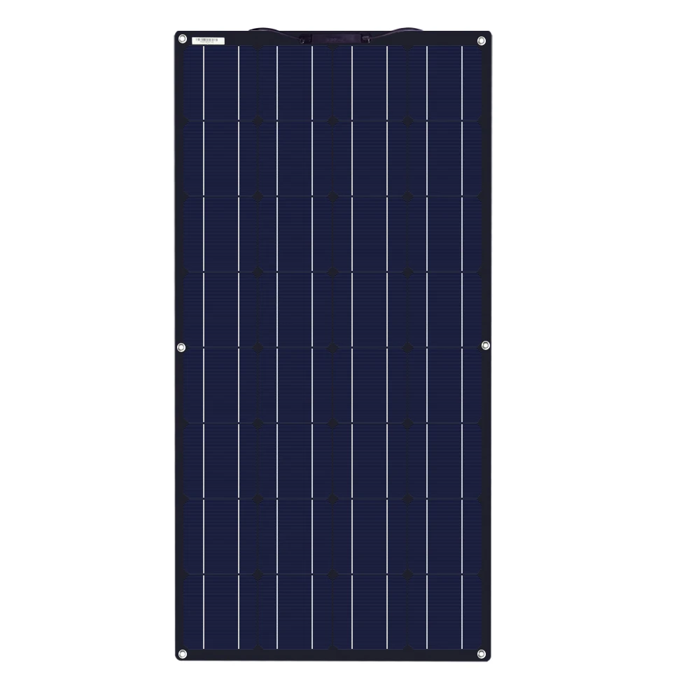 Boguang 16V 100 ватт Гибкая солнечная панель 100 Вт задняя распределительная коробка или передняя распределительная коробка белая задняя панель или черная задняя панель
