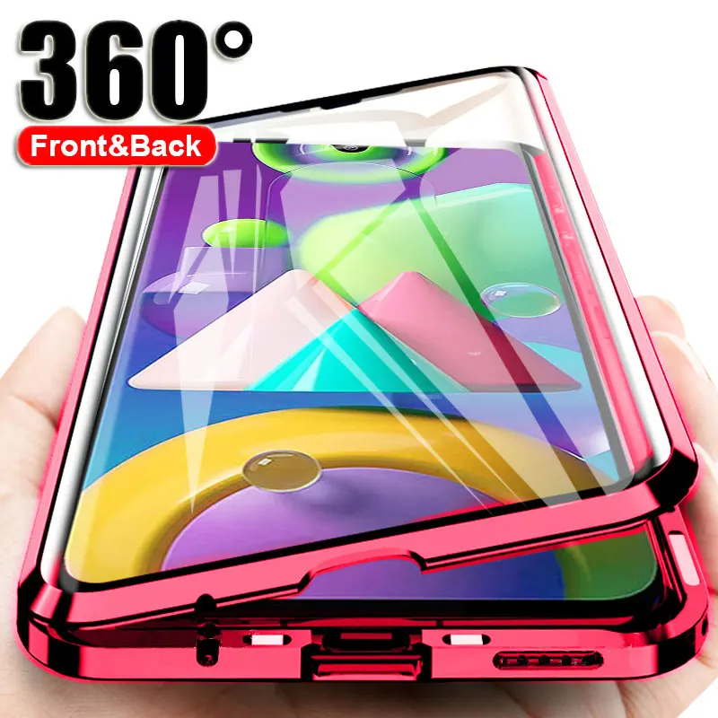 360 Metal Cover For Oppo Reno 10 Magnetic Case For Oppo Reno 10 5G Cases  Double Glass Oppo Reno10 Coque Shockproof Reno 10 Funda - AliExpress