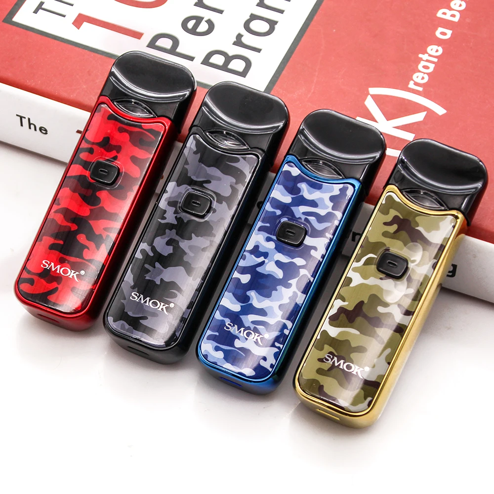 Оригинальный электронных сигарет SMOK Nord Pod Vape комплект 1100 мАч 3 мл! Бесплатная