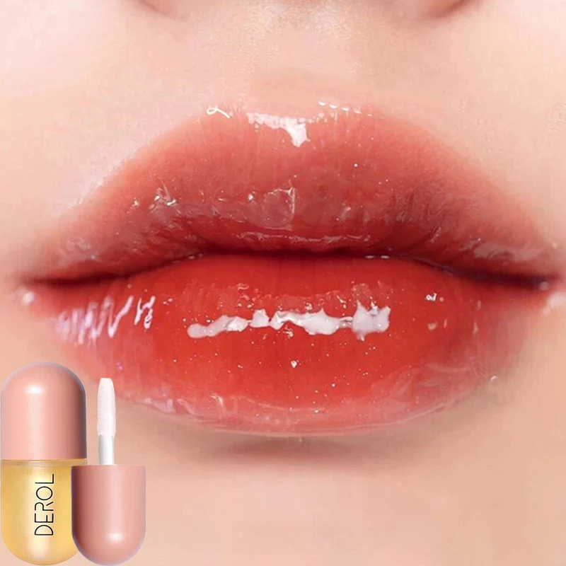 

Lip Enrichment Oil Transparent Elastic Big Mouth Plump Lip Hydrating Moisturizing Plant Essence Lip Enrichment Oil Lip Gloss