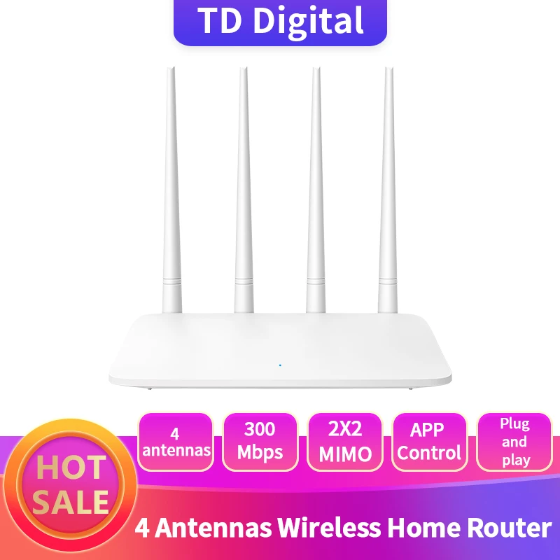 Wi Fi роутер GF6 300 Мбит/с 802.11b/g/n 1WAN + 3LAN порты|Беспроводные роутеры| |