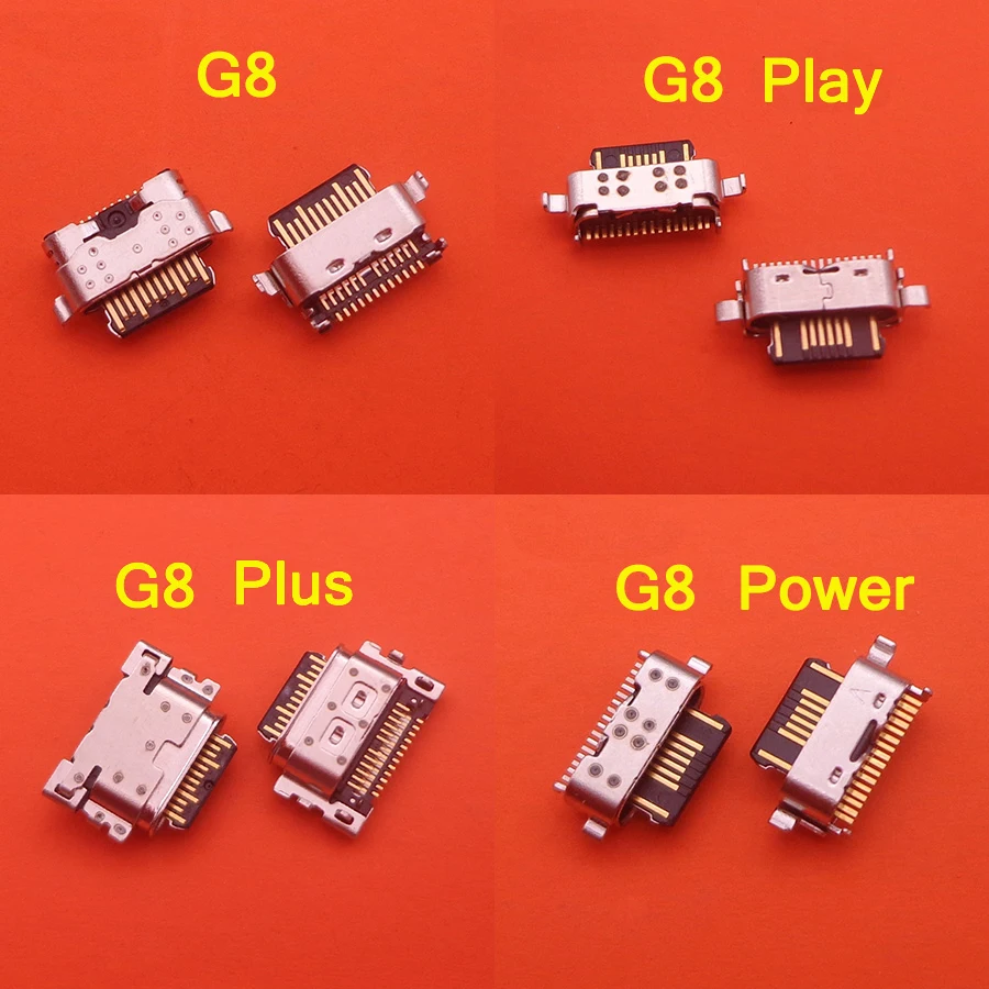 10 шт. usb разъем для зарядки док станции запасная часть Motorola MOTO G8/G8 Plus/G8 Power/G8