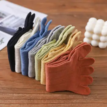 

Women Summer Thin Five Fingers Toes Ankle Socks Hollow Out Mesh Breathable Ruffles Solid Color Casual Short Hosiery