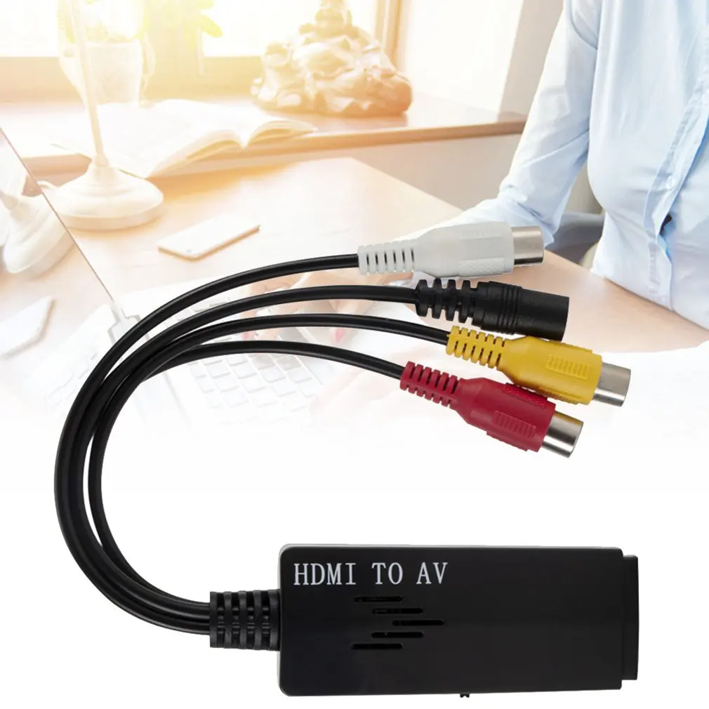 Pal Video Signal Transmission Convert High-definition Hdmi Signals Into High-definition Cameras Hdmi To Av Short Line
