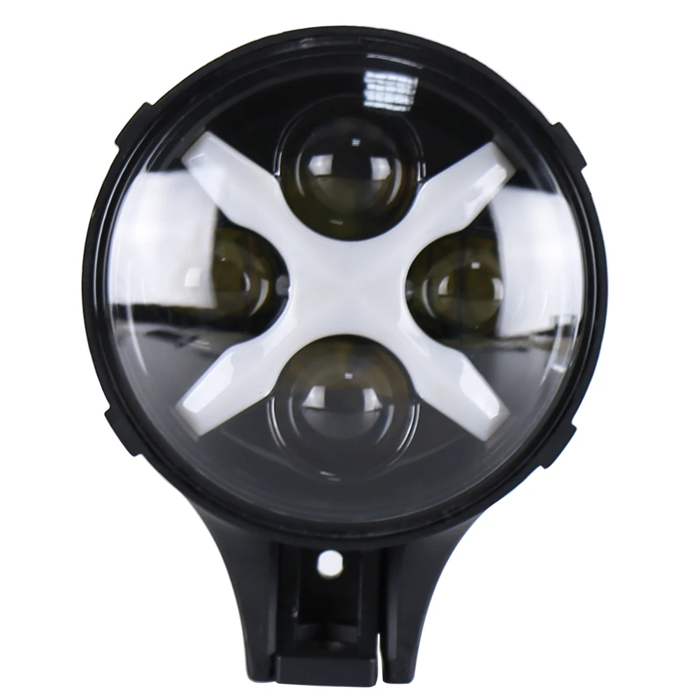 

LED Spotlights for Off-road vehicle truck Car ATV Tractor 12V DC 6 inch Auxiliary Light with X shape Angle Eyes DRL Work Light