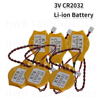

100 PCS/lot Original KTS CR2032 CR2032W 3V lithium battery Computer motherboard battery Made in Japan
