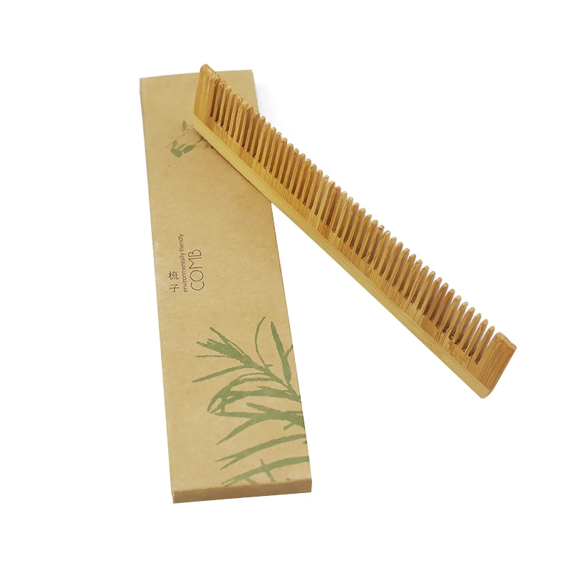

Grooming Comb Premium Bamboo Teeth and Handle Pocket Style Handmade Brush Beard