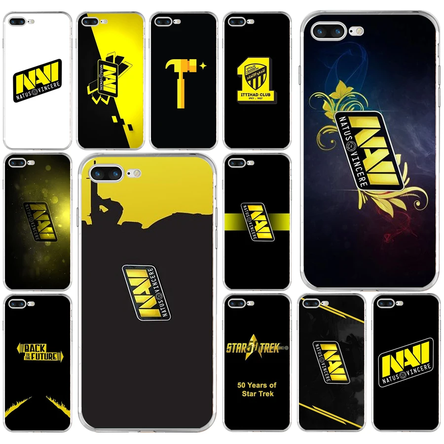

natus vincere navi Flexible slim Soft TPU Silicone Cover Case For Apple iPhone5 5s se 6 6s 7 8 plus x xr xs max coque