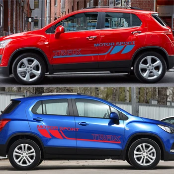 

2 Pcs. Car Body Decoration Wraps Sports Stickers for Chevrolet Trax Graphic Vinyl Film Car Decoration Door Side Stickers Accesso