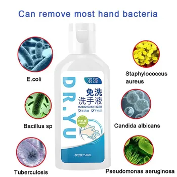 

50ML Sterilize portable Disposable Household Hand Sanitizer Gel No-wash quick-drying Dvanced High-efficiency Disinfection #0414