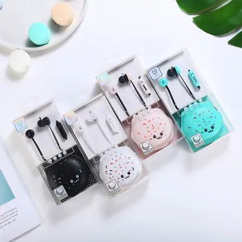 

Wired headphones Macaron in-ear headphones for Apple Huawei