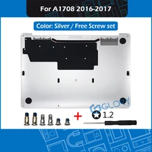 Серебряный A1708 Нижняя крышка для Macbook Pro retina 1" A1708 нижний чехол год EMC 2978 3164