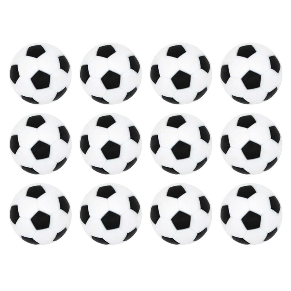 12 шт. мини ABS Foosball аксессуары Настольный Футбол 36 мм Плетеные Мячи 36 мм Семейные Вечерние развлечения