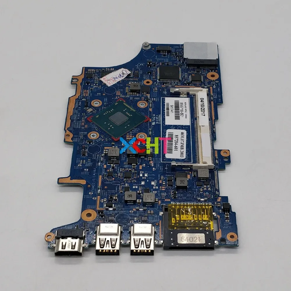 Cpu para hp Pavilion X360 14-a 15-a 11-u Série Notebook Computador Portátil Placa-mãe 855718-601 855718-001 Uma w N3710 - Imagem 5