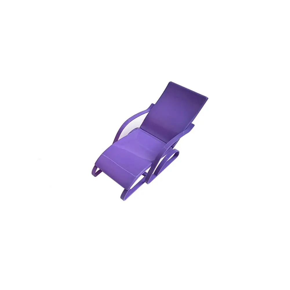 purple Kuulee детская мини кукла пляжное кресло игровой дом игрушка кукла мебель аксессуар - Цвет: purple