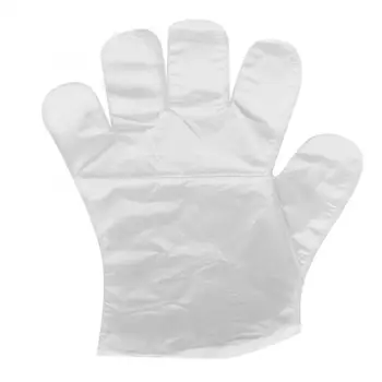 

Disposable Gloves 280Pcs Universal Plastic Disposable Gloves Transparent Household Kitchen Cooking Cleaning Baking Gloves a