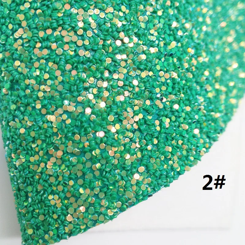 Зеленый блеск Fabirc, личи Радуга искусственная кожа ткань, синтетическая кожа ткань листы для лука A4 " x11" Мерцание Ming XM464