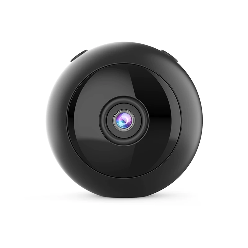 W8 Wifi мини-камера инфракрасная камера ночного видения беспроводная ip-камера Обнаружение движения Поддержка мобильного телефона ПРИЛОЖЕНИЕ дистанционное управление - Цвет: Черный