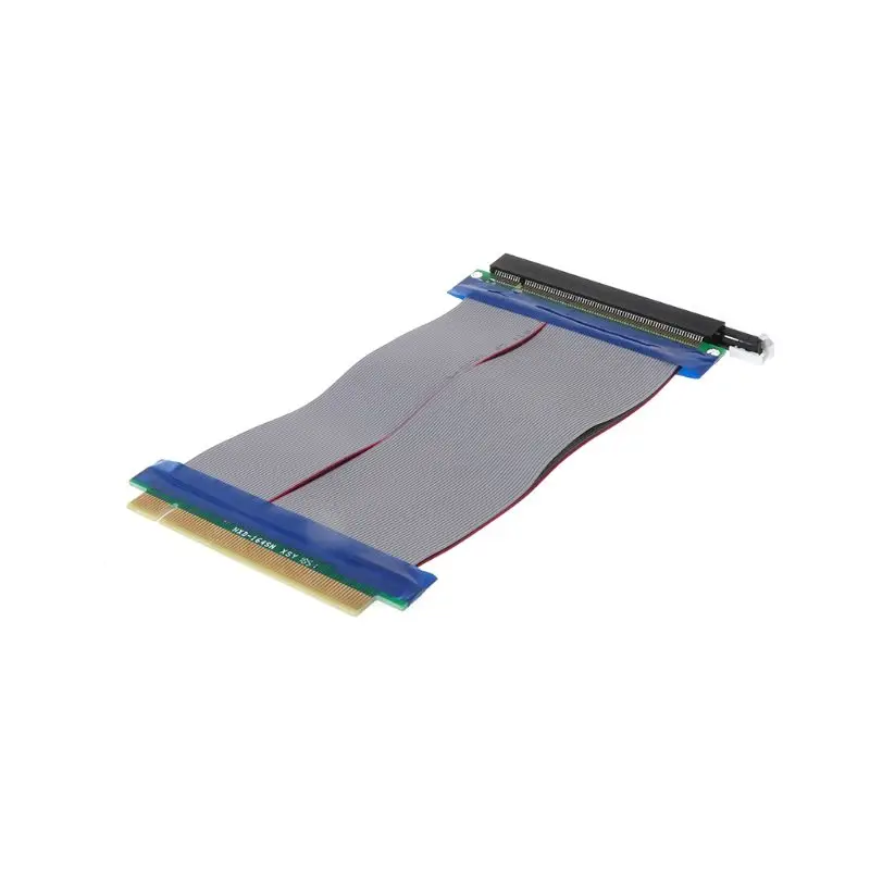 PCIe 16X PCI Express PCI E 16X to 16X Riser Extender Card Adapter Flexible Cable E65A 4