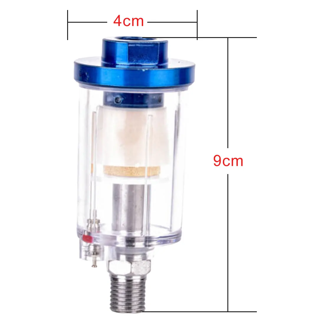 1 шт. 1/4 ''сепаратор водяного масла встроенный воздушный шланг фильтр влагоуловитель для компрессора распыления аэрограф