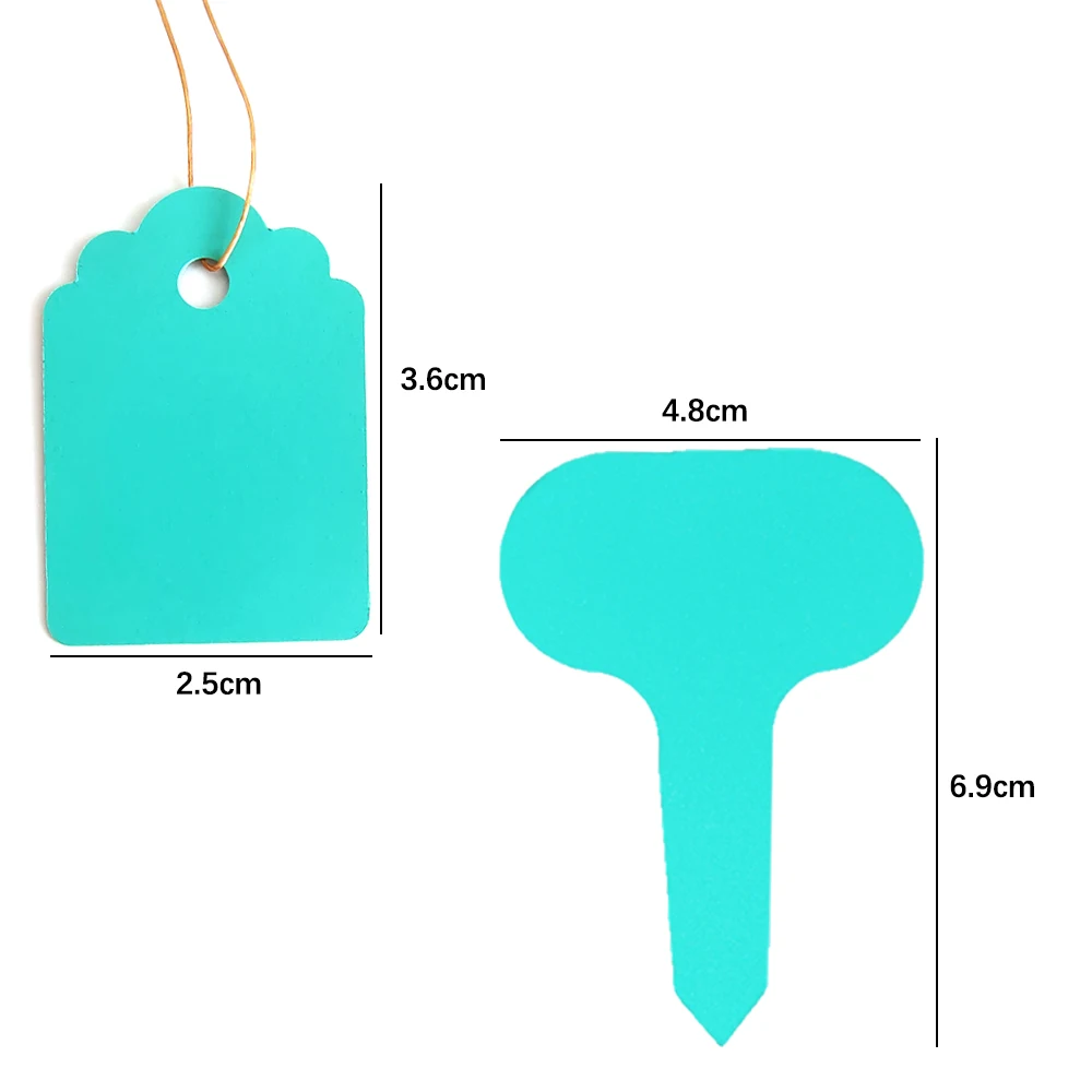 T-type Nursery Garden Plant Tag Flower Labels Plant Seed Label Pot Marker for Plants DIY Garden Tools Pot 100 Pcs plant labels