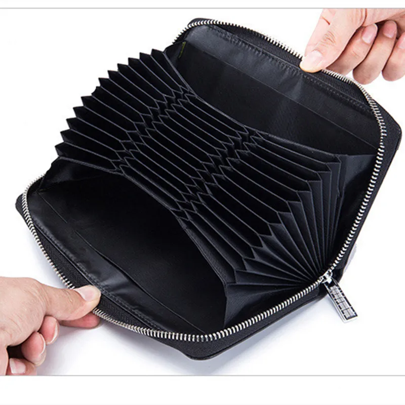 PACGOTH Women Party Long Wallets Solid Color PU Leather Zipper Clutch Card Holder Fashion Phone Pocket Carteira Femme Money Bag