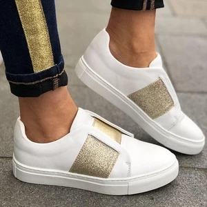 Women Sneakers Breathable Mesh Flats Shoes Casual Loafers Shoes Women Boat Shoes Black Comfortable Ballet Shoe Summer