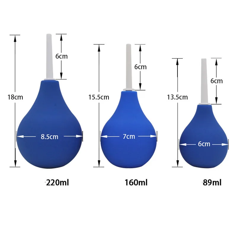 Wetips шприц лампа Очищающая Клизма Душ груша для промывки ануса моющий анус Анальный Душ анальный клистер анальская лампа резиновая клизма