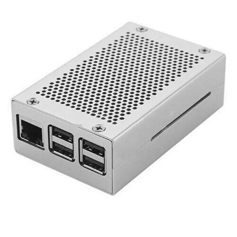 Новейший пластиковый кейс из алюминиевого сплава для Raspberry Pi 4 Модель B