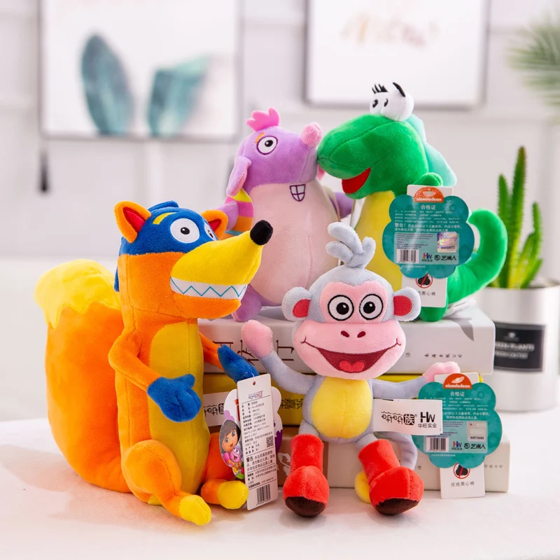 12pcs Dora The Explorer Swiper The Fox Boots The Monkey Pvc Decor Display Figure Action Figures Tv Movie Video Games