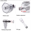 2 Modes 360 Rotatable Bubbler Water Saving High Pressure Nozzle Filter Tap Adapter Faucet Extender Bathroom Kitchen Accessories 5