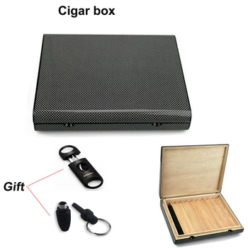 

100% Original Carbon Fiber Cigar Holder Cohiba to Protect 10 Fingers Cigars