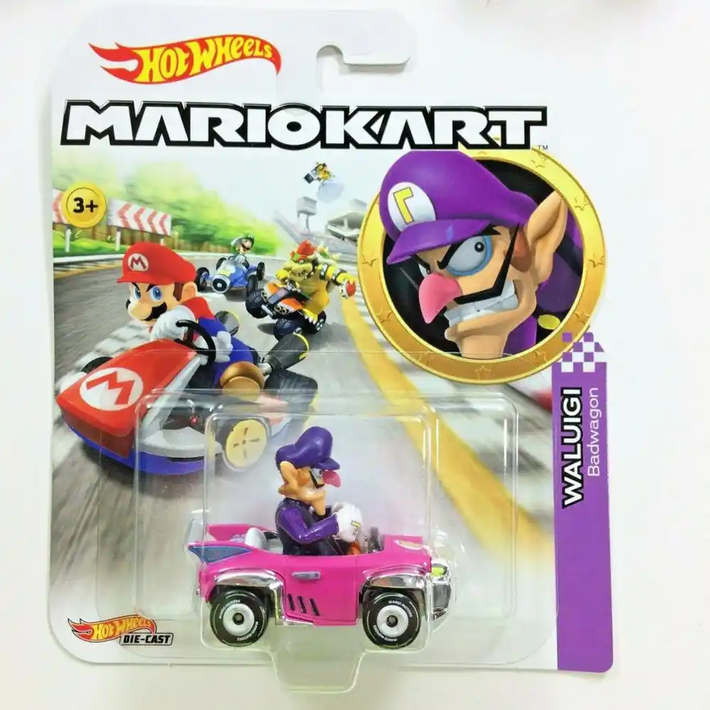 hot wheels mario kart toad