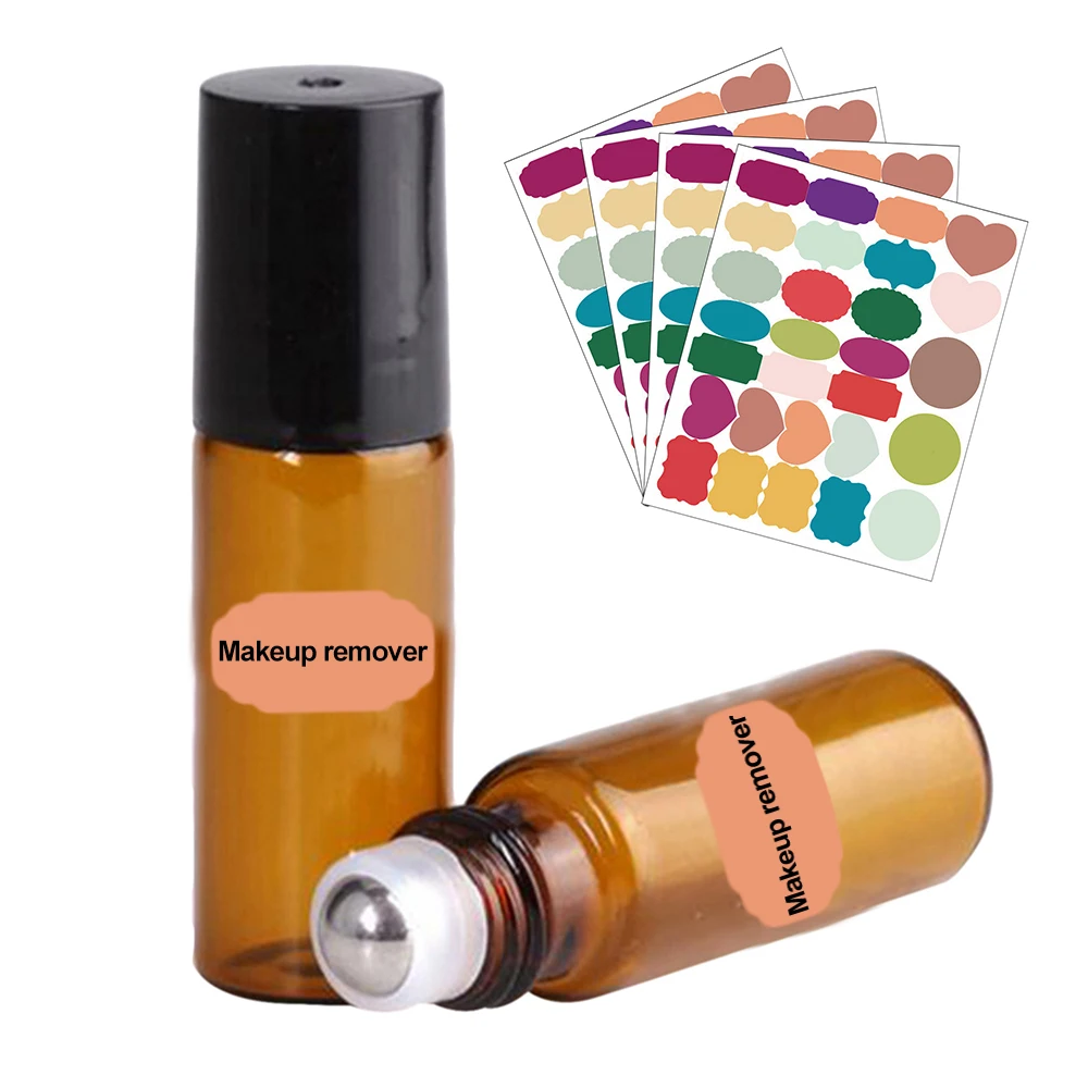

112PCS Colorful Erasable Reusable Chalkboard Labels Stickers for Essential Oil Perfume Bottle Canisters Cookie Can Candy Jars