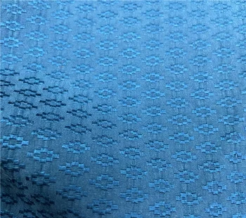 

Free ship needle-punched jacquard fabric cyan color price for 1 meter 59" wide