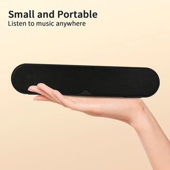 

Portable Mini Wireless Bluetooth Speaker Audio Receiver Vibration Megaphone Better Bass Range Repair Fidget Doss Shower