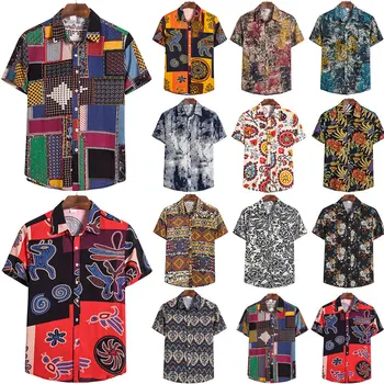 

2020 Autumn Fashion Shirts Male Cotton Slim Turn-Down Dress Shirt Men Long Sleeve Patchwork Shirts M-5XL