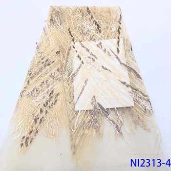 

2019 Embroidered Nigerian Wedding Lace Fabric High Quality African Lace Fabrics From Austria French Lace Fabric Dubai