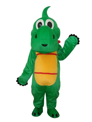 as picture Горячая Распродажа классическая версия умный Yoshi динозавр-талисман костюм для взрослых на Хеллоуин День Рождения мультфильм одежда костюмы для косплея - Цвет: as picture