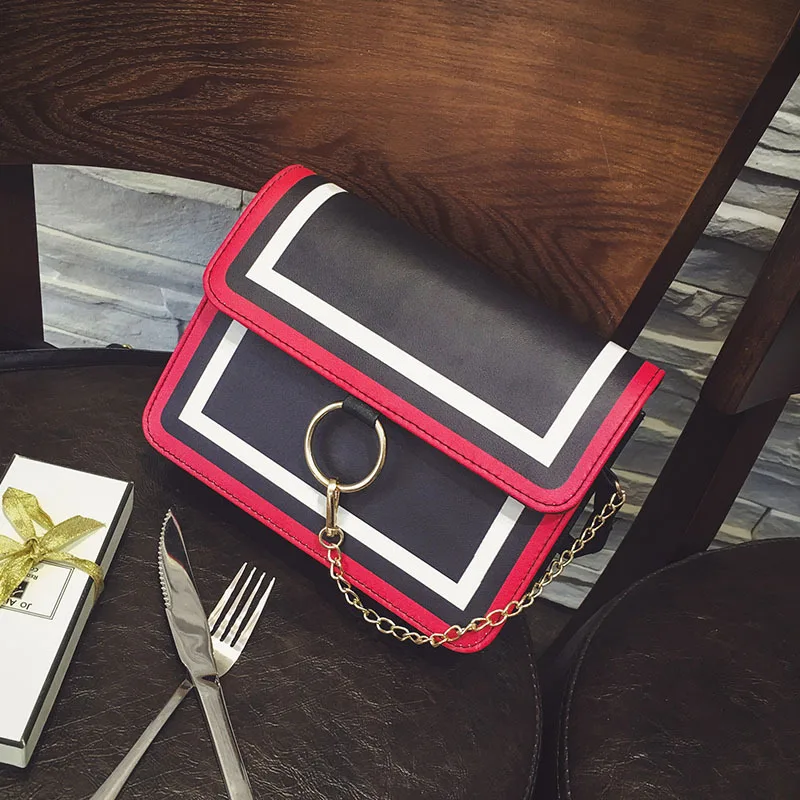 

Bag 2019 New Style Clutch Circular Ring Chain Shoulder Bag Casual Elegant Versatile Simple WOMEN'S Bag Shoulder Bag