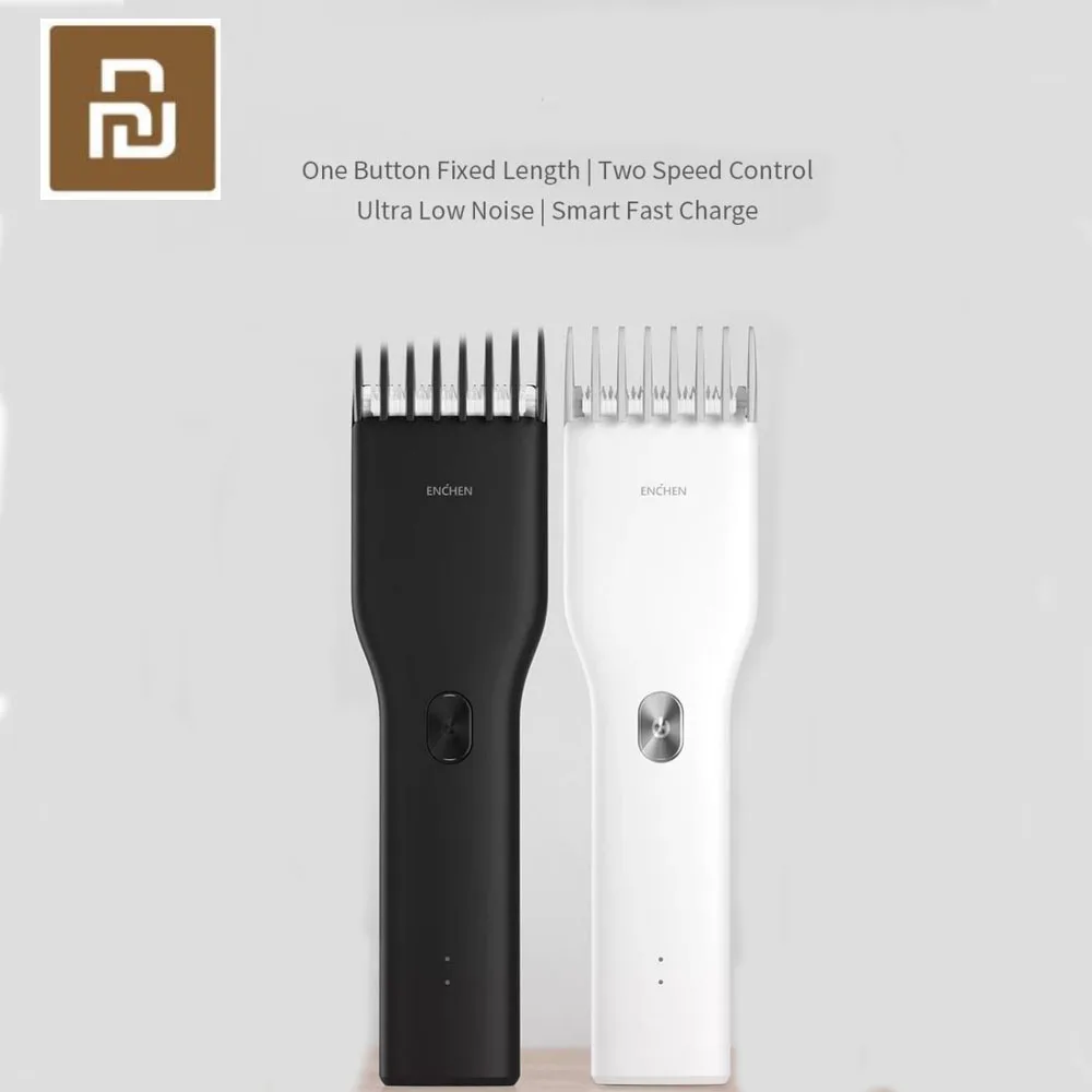 Электрическая машинка для стрижки волос Youpin Enchen Boost USB двухскоростной