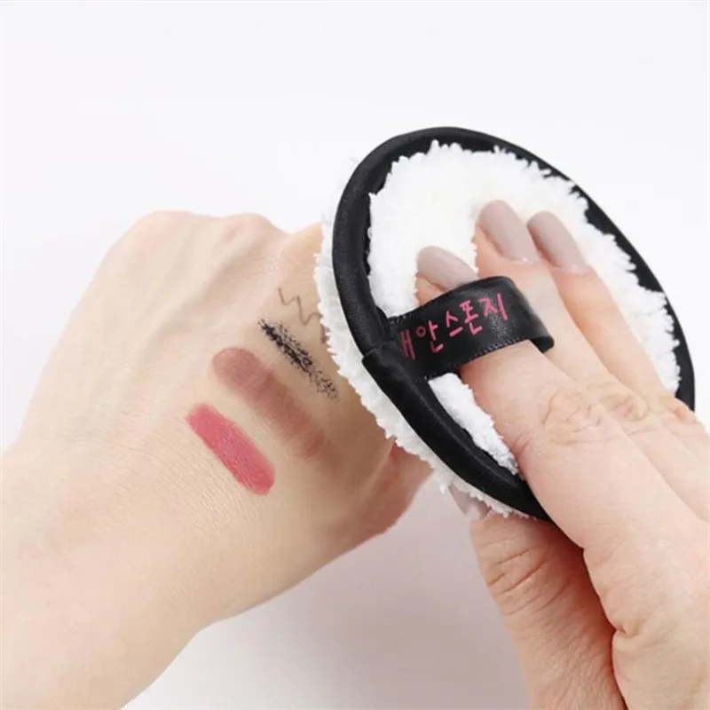 Eco-Friendly Reusable Makeup Remover Pads - Soft Cotton Microfiber Cleansing Sponges