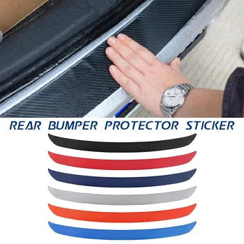 

Carbon Fiber Car Rear Bumper Strips Protection Door Side Edge Sticker Trim For VW/Golf /MK6 /GTI /R20 Car Styling 108x7cm