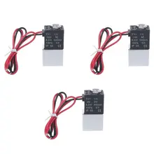 2V025-06 электромагнитный клапан DC 24V 1/" Нормально закрытый электрический для воды воздуха 72XD