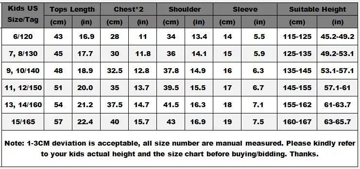 size top
