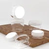 3g/5g/10g/15g/20g Empty Plastic Cosmetic Makeup Jar Pots Transparent Sample Bottles Eyeshadow Cream Lip Balm Container 1