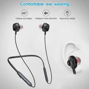 

C9 Bluetooth Earphone Wireless Magnetic Sport Waterproof Light Human Engineering Design Headset Volume Control Earpieces