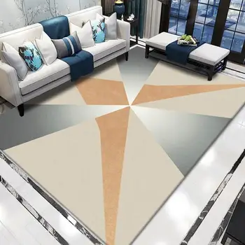 

Abstract Art Colorful Lattice Carpet for Living Room Bedroom Anti-slip Floor Mat Fashion Kitchen Carpet Area Rugs Bedroom Decor