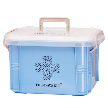 

Practical Design Home Use Medicine Box First Aid Kit Box Plastic Container Emergency Kit Portable Storage Organizer Dropshipping